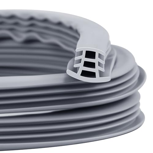 Flexible EPDM Rubber Strip (25 ft Long and 3/4 inch Wide) for Concrete Crack Repair and Replacement - Weather and Aging Resistant Expansion Joint Filler for Driveways and Sidewalks by RTHIEAI - Used condition - US$47.09
