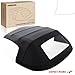 A-Premium Black Convertible Soft Top Compatible with Mazda MX-5 Miata MX5 Miata 2006-2014, with Glass Window