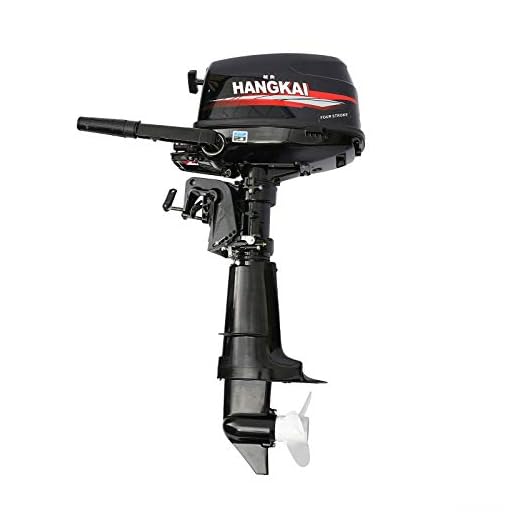 3,5–7 hk 2/4-takts båtmotor vindkylning/vattenkylning utombordsmotor högpresterande motor bensinmotor utombordsmotor för fiskebåt, kajak (vattenkylning, 4 takt 6,5 st)