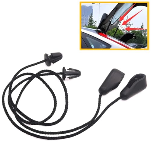 Cuerda maletero coche Ford Focus Hatchback, estante trasero correa fijación cordón piezas interiores 3
