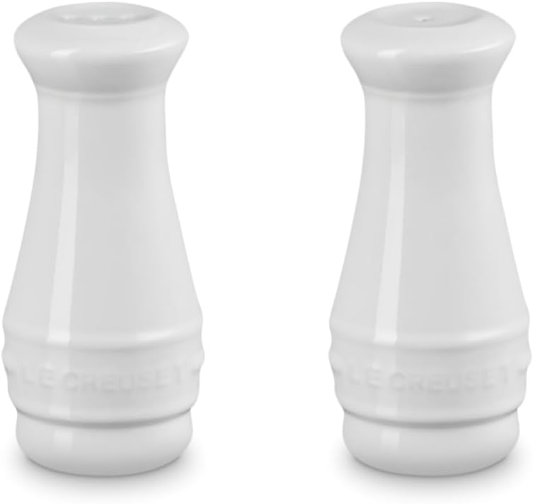 Salt and Pepper Shaker Set of 2 - White