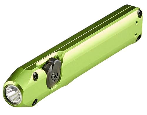 Image of Streamlight 88821 Wedge 1,000-Lumen Max 300-Lumen Standard 1,200-Candela Flat Everyday Carry Flashlight, Includes USB-C Cable and Lanyard, Lime Green