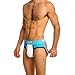 BSHETR Men's Jockstraps Athletic Supporters 5-Pack Ultra Soft Daily Sports Underwear (Multi-B, X-Large 34