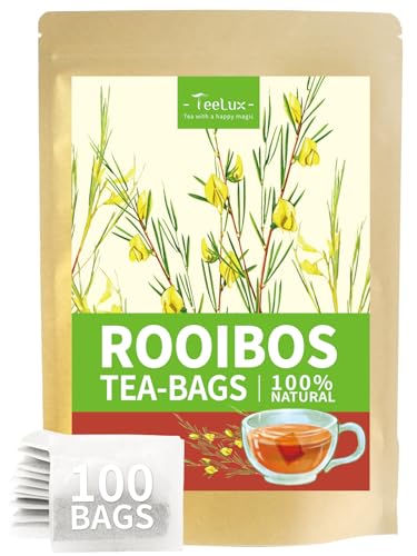 Bags, Premium Natural Rooibos Herbal Tea, Fruity Sweet Flavo