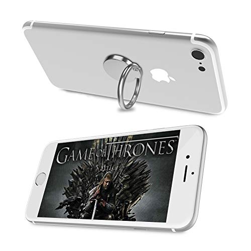 2Pcs Cell Phone Ring Holder Finger Kickstand 360°Rotation Ring Grip Universal Mobile Phone Ring For Iphone X 8 7 Plus 6S 6, Samsung Galaxy S6 S7 S8 S8 Plus, Note, Lg And All Other Phones(Gunmetal) #TOP4