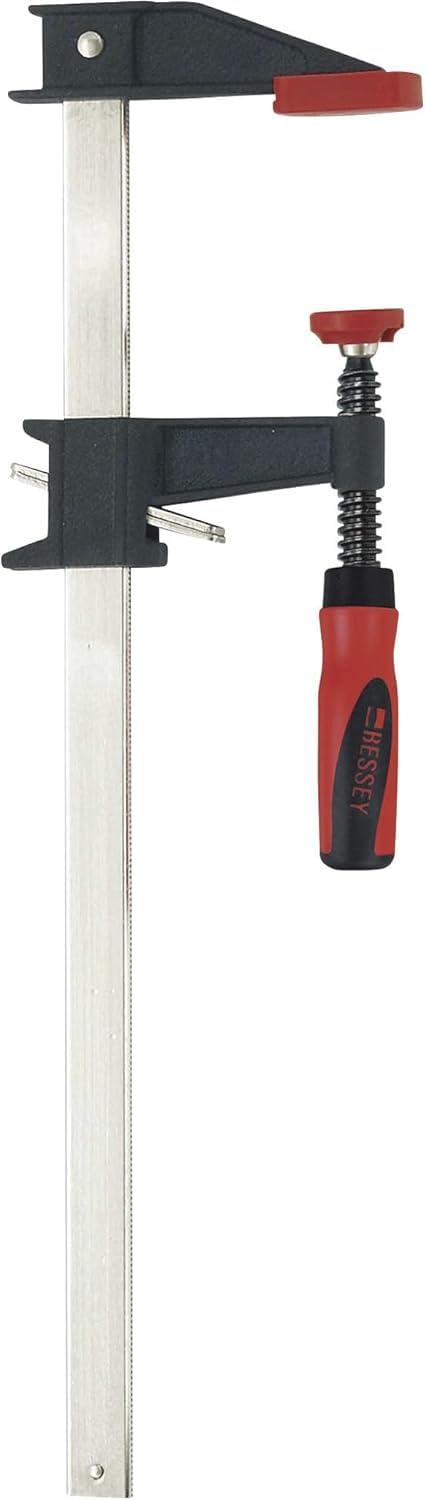 BESSEY Clutch Style Bar Clamps - 3.5x24 Inch, 1000 lb Capacity, 2K Handle - GSCC3.524+2K - Ideal for Woodworking, Carpentry & Home Improvement
