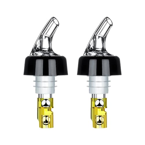 JAMIEKA Dispensador de vino de 45 ml, 2 unidades, diseño de cuentas de metal, dispensador de bebidas para varios líquidos y principalmente botellas de vino JAMIEKA Dispensador de vino de 45 ml, 2 unidades, diseño de cuentas de metal, dispensador de bebidas para varios líquidos y principalmente botellas de vino