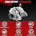 DrCax Alternator 13889N Compatible with Subaru Forester 2003-2005 Baja 2003-2006 Impreza Legacy Outback 2000-2004 Saab 9-2X 2005 2.5L H4 Replace 23700AA31A 23700AA370 A002TB2891 A002TB2991