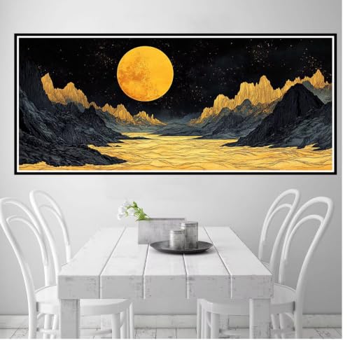 Décoration Maison Originale : Toile Diamant Grand Format 50x100cm