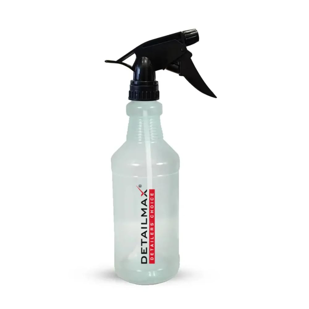 DETAILMAX Spray Bottle 700ml Chemical Resistant Heavy Duty Empty Container Bottles Polypropylene sprayer Long Lasting Quality Mist and Jet Spray for Multipurpose use Car Detailing, Gardening (1)