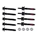 GLOSSY AUTO PARTS 03309 Exhaust Manifold Bolts Hardware Kit Replacement for 2003-2008 Chrysler 300 / Dodge Ram 1500 2500 3500 Charger Durango/Jeep Commander Grand Cherokee 6505316AA 6507746AA