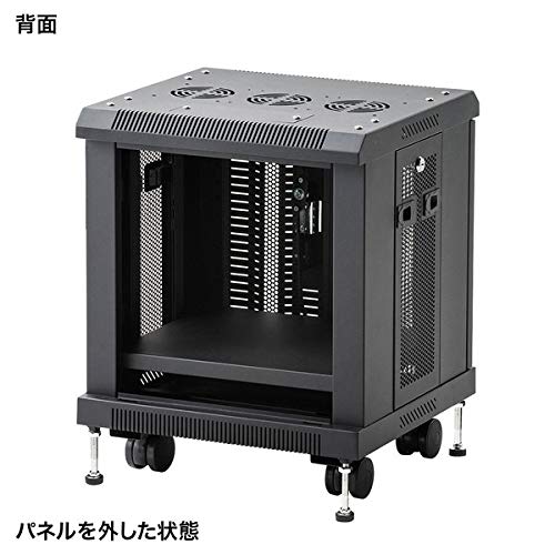 Amazon.co.jp: サンワサプライ マルチ収納ラック メッシュパネル 鍵 
