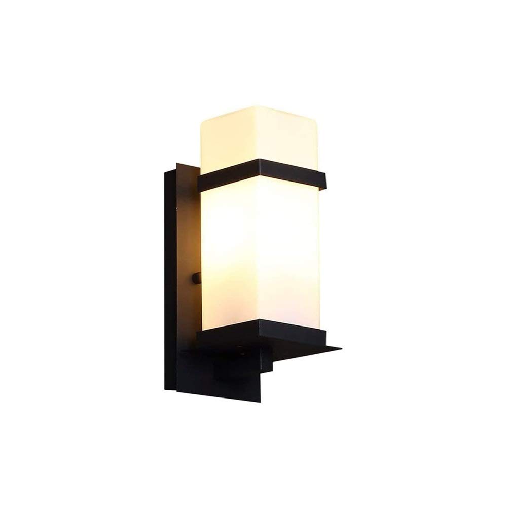 Lumière murale extérieure étanche E27 pour escalier d'allée et couloir de jardin
