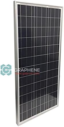 Solar Panel 90 Watt 12 Volt Polycrystalline with 3 Ft Mc4 Cables
