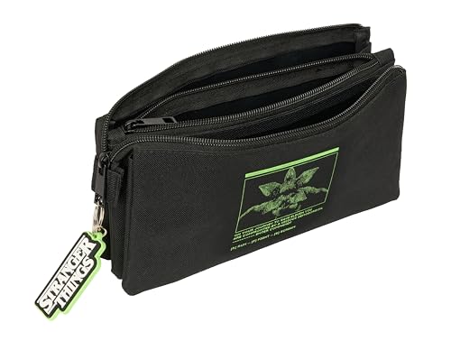 Trousse à crayons Stranger Things résistante et lavable pour l'école - 3