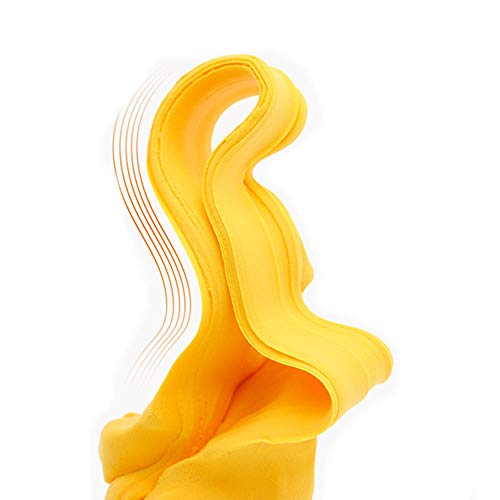Image of BOHS Yellow Modeling Foam Clay - 1.1 Lbs, Squishy,Soft, Air Dry -for Flower Mirror,Cosplay,Fake Bake, Slime Supplies-500g (Pack of 3)