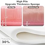 Pink Rug for Girls Bedroom, 5x7 Fluffy Area Rugs for Kids Playroom, Furry Carpet for Nursery Room, Shaggy Rug for Teen Living Room, Thick Fuzzy Plush Rug for Dorm, Cute Room Decor for Baby - Image 2