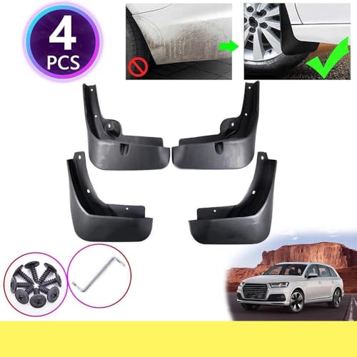 Garde-Boue Q7 4M Protection Roue Avant Arrière Accessoire Auto 2017