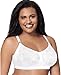 JUST MY SIZE Women's Women's Undercover Slimming Wirefree, White, 46C