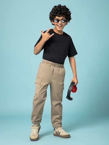 Image of Alan Jones Clothing Kids Stretch Fit low Rise Cargo Pant