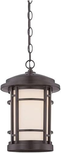 Designers Fountain LED22434-BNB Barrister - Linterna colgante LED de 9 pulgadas