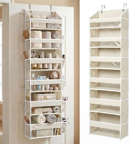 HOMELUX THEORY UPGRADED 6 Tiers Over The Door Organizer Hanging -...