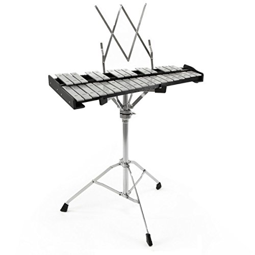 Glockenspiel dOrchestre à 32 Notes par Gear4music avec Support et Étui