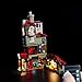 Produktbild dataoeryingshiwenhuachuanmei USB betriebenes LED Licht Set für Lego Harry Potter Attack on The Burrow 75980, Kleines Teilchen Konstruktions Baustein Montage Kit (LED Licht Enthalten Nur)