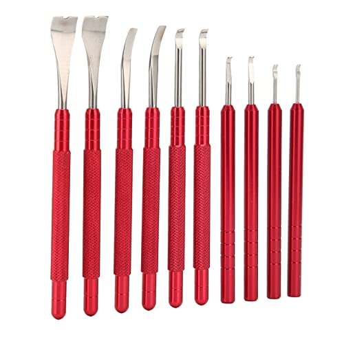 Levier de Levage de Main de Montre, Levier de Retrait de Main en Acier allié de Taille différente 10 pièces pour la réparation de Montre Cover