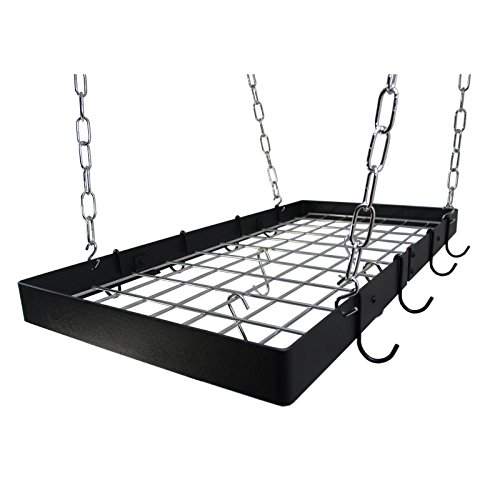 Rogar Hammered Bronze & Brass Rectangle With Grid #TOP2