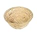 Produktbild LSBXWL Woven Bambus Innovative Blumenkorb Brötchen Korb Lebensmittel-Speicher-Korb Pot Garten-Blumen-Vase Zubehör Zubehör (Color : L)