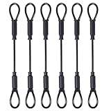 6-Pack Stainless Steel Cable with Loops 5.9