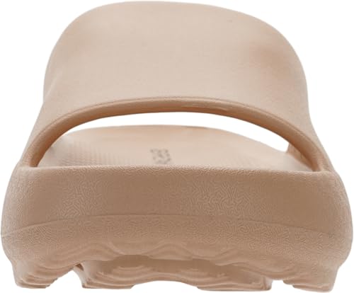 Image of BRONAX Arch Support Slides for Women and Mens | Cushioned Thick Sole Pain Relief Slippers
