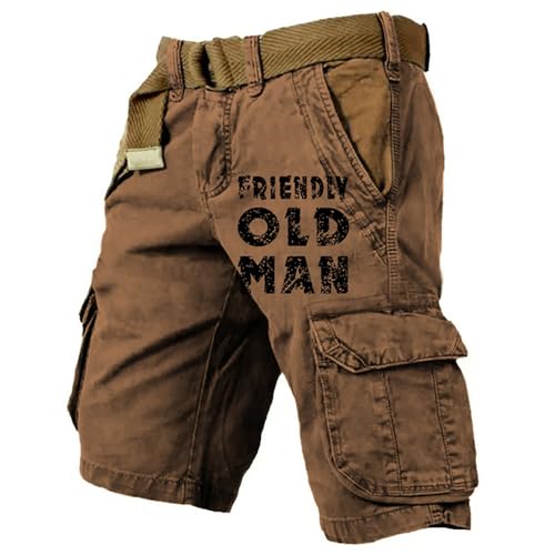 Pantalon court homme avec poche cargo en coton pour en finir avec la chaleur