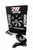 Secador de Casco para Moto con Aire Frío, Soporte Ventilado Mono Ventilador 220V con Potencia Regulable, Secado Rápido y Uniforme, Compatible con Cascos Integrales y Modulares – Personalizable