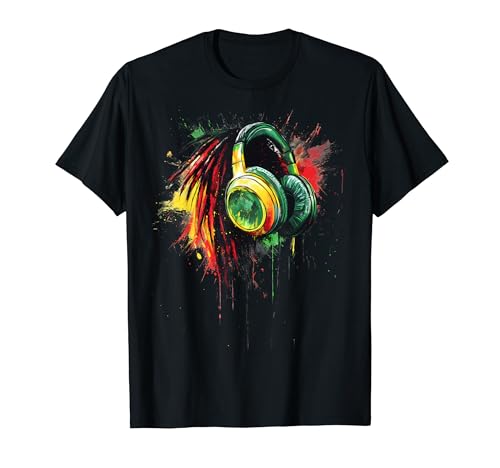 Rasta Reggae Roots - Rasta Reggae Roots T-Shirt Homme Unisex Multicolored S Music Reggae Jamaïque Rasta Roots Graphic