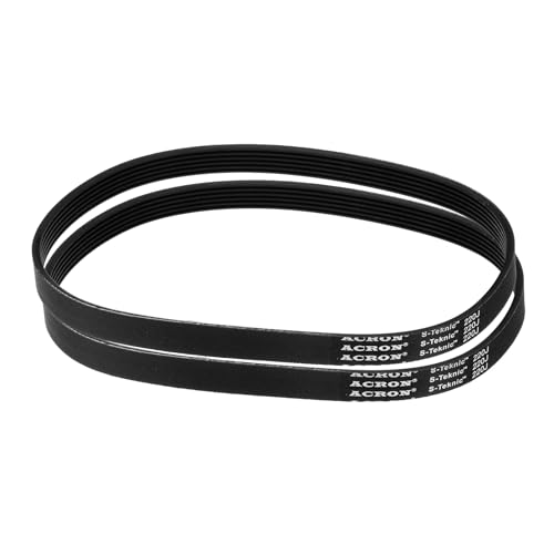 Courroies en caoutchouc EPDM micro V multi-coins 220J6 PJ uxcell de haute résistance