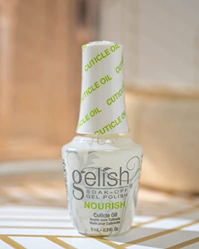 Gelish Mini Nourish Cuticle Oil, Nail Care For Nails, Nail Oil Cuticle, 0.3 Oz. #TOP4