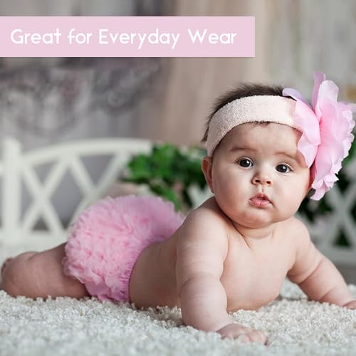 Poocen Baby Girl Lace Ruffle Windel Abdeckung Bloomer für Säugling Mädchen Neugeborenen Baumwolle Tutu Shorts Slips Höschen