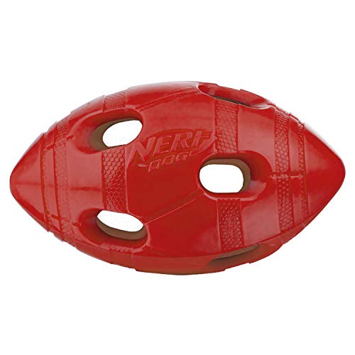 Nerf Dog 6in TPR Bash Treat Football - Red - Image 2