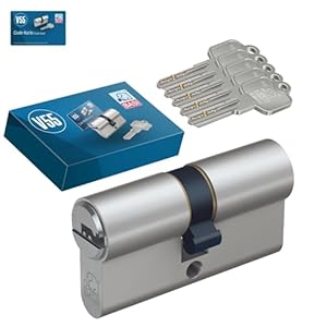 BASI V55 Zylinderschloss 30/30 mit Wendeschlüssel