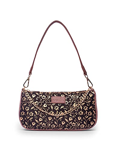 Image of ZOUK Women's Handcrafted Vegan Leather Casual Mini Shoulder Bag