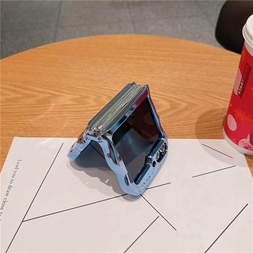 Coque Samsung Z Flip 5 antichoc ondulée argent résolvant les rayures d'objectif - 4