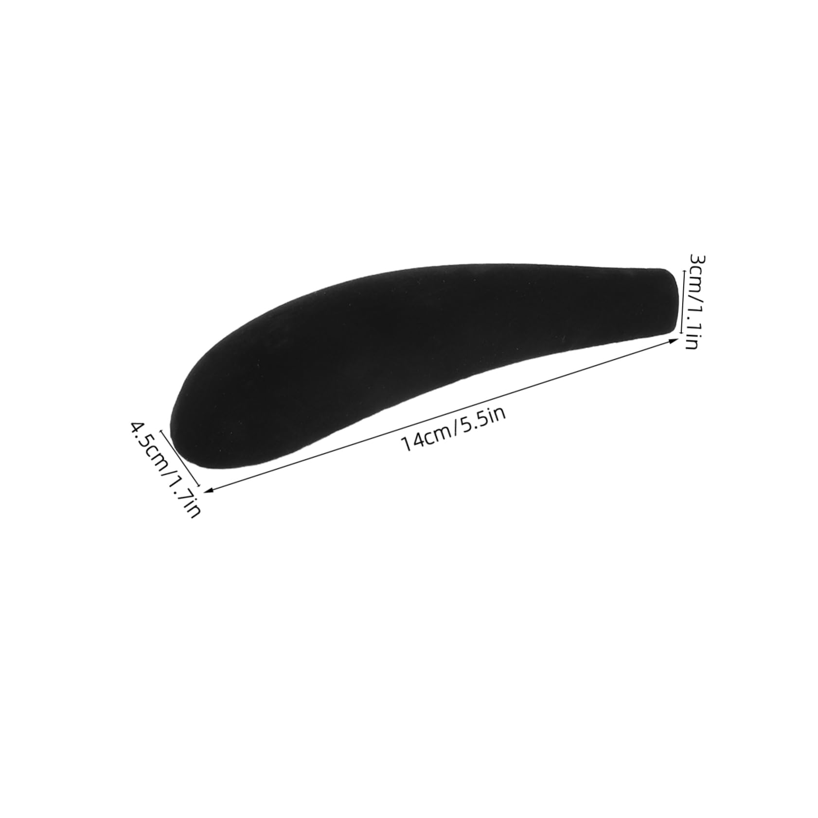 Épaulettes Protège-vêtements Anti-déformation Faciles à Installer 10 Pièces en Flocage Noir pour Cintres Adaptées aux Cintres de 0,2 Pouce pour Rangement