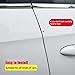 Car Door Invisible Anti-Collision Self Adhesive Seal Strip Seal Weather Strip Scratch Resistant Transparent Fit for Most Car, Protect the Car Body and Door(33Ft x 4In)