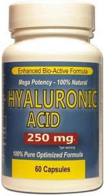Hyaluronic Acid 250 mg Mega Strength 60 Capsules
