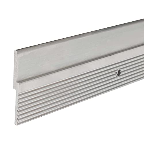 Image of Outwater 46 inch Length 2 Pack Mill Finish Aluminum Z Panel Hanger Clip with Holes