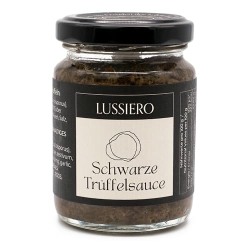 Lussiero Trüffel Sauce Schwarze Sommertrüffel Salsa Tartufata Tapenade Tuber Aestivum 80g