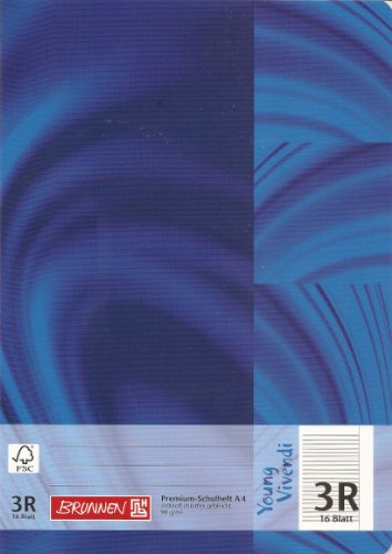 Preisvergleich Produktbild Brunnen Heft A4 / 16 Lin. 3 R. YoungViv [Bürobedarf & Schreibwaren] [Spielzeug]