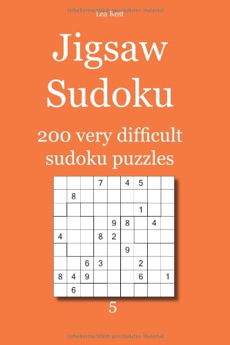Jigsaw Sudoku: 200 very difficult sudoku puzzles 5